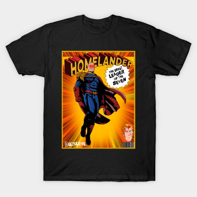 classic homelander T-Shirt by super villain